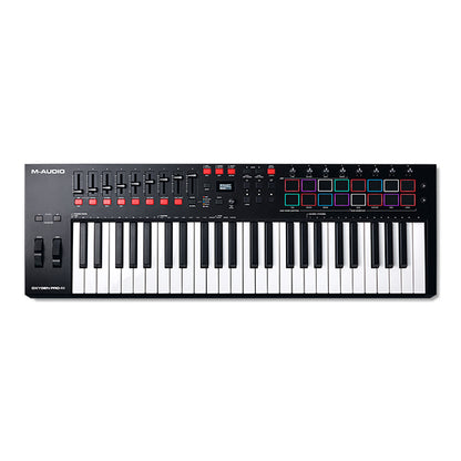 M-Audio Oxygen Pro 49 49 key Midi Keyboard Controller with 9 Faders and 8 Knobs (Included Software)