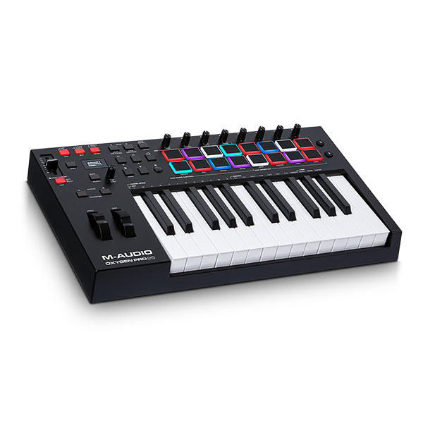 M-Audio Oxygen Pro 25 25 key Midi Keyboard Controller with Aftertouch Sensitive Semi Weighted Keys