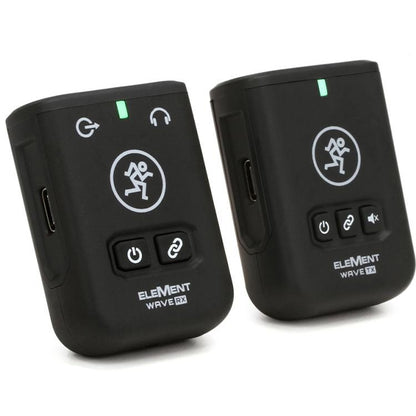 Mackie EleMent Wave LAV Wireless Microphone System with Built In Electret , Lavalier Microphone and Case