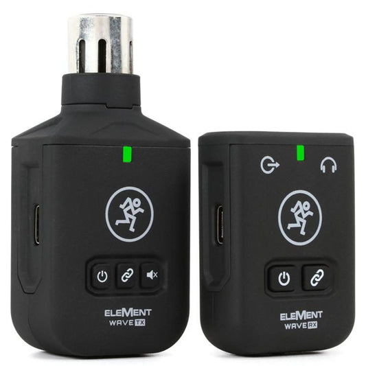 Mackie EleMent Wave XLR Wireless Handheld Microphone System with Case and Accesories