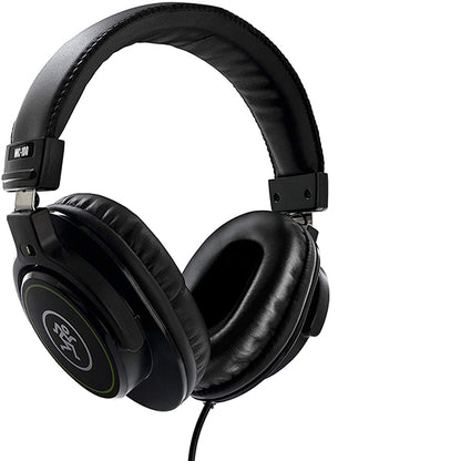 Mackie MC-100 Professional Closed Back Headphones With Padded Headband And 1/4 inch Adapter (MC100)
