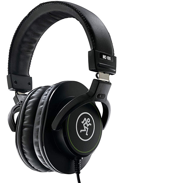 Mackie MC-100 Professional Closed Back Headphones With Padded Headband And 1/4 inch Adapter (MC100)
