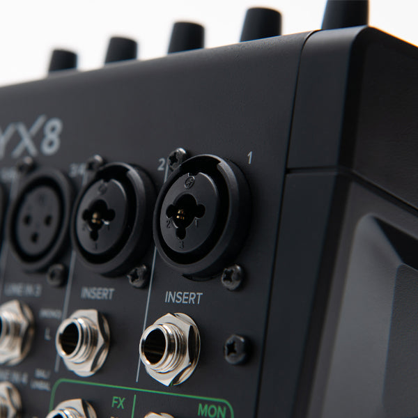 Mackie Onyx 8 8 Channel Analog Mixer with Multi-Track USB, Built In Effects and Bluetooth (Onyx8)