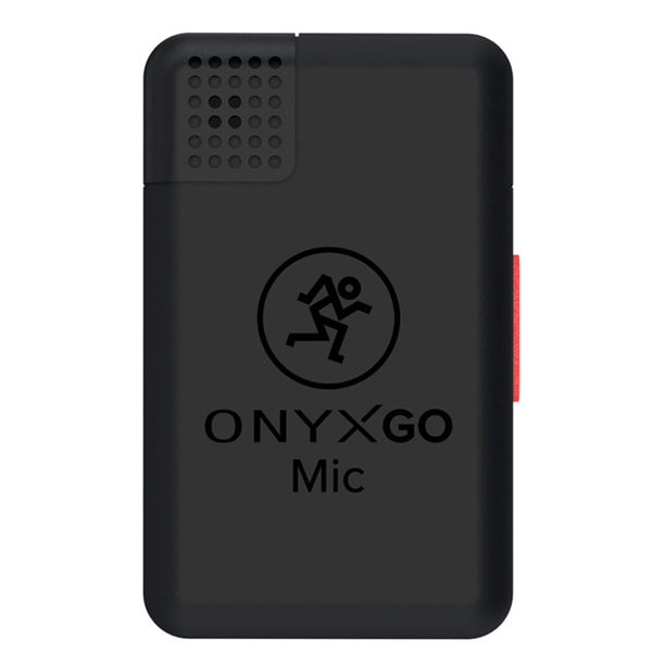 Mackie OnyxGO Mic Wireless Clip On Microphone with Companian App For Smartphone with Bluetooth