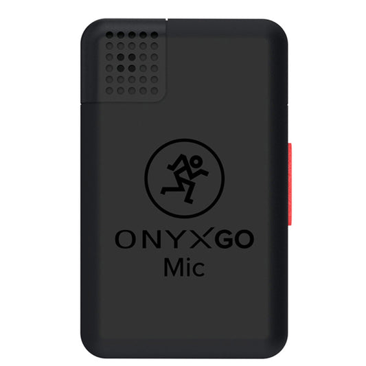 Mackie OnyxGO Mic Wireless Clip On Microphone with Companian App For Smartphone with Bluetooth