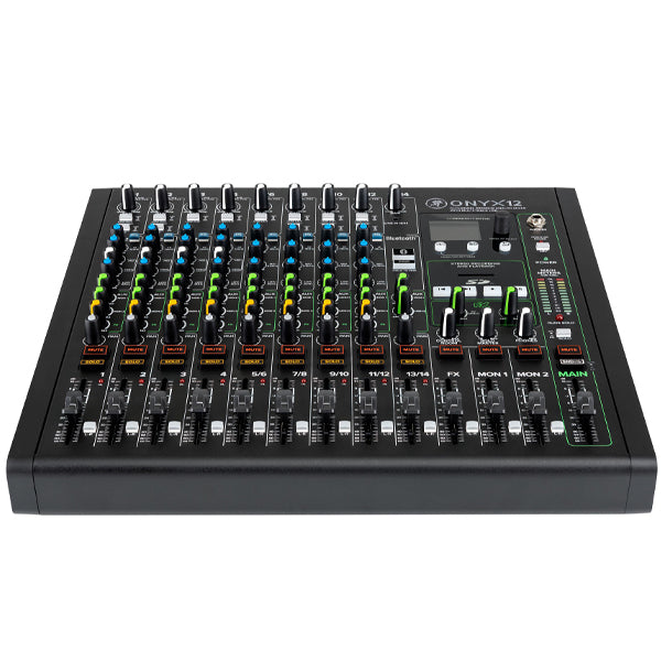 Mackie Onyx24 24 Channel Analog Mixer with Multi Track USB, Built In Effects and Bluetooth (Onyx 24)