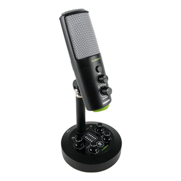 Mackie CHROMIUM Premium USB Condenser Mic Microphone with Built In 2 Channel Mixer