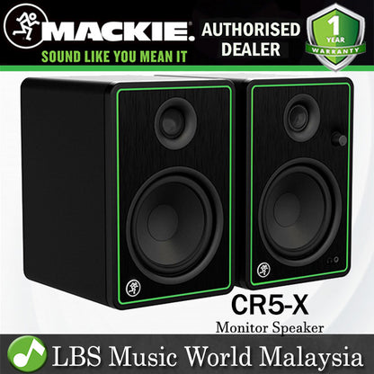 Mackie CR5-X 5" Creative Reference Multimedia Monitor Speaker (CR5X CR5 X)