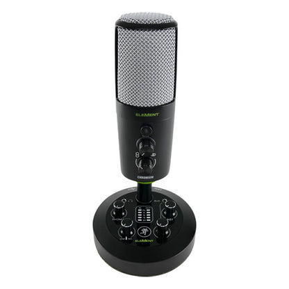Mackie CHROMIUM Premium USB Condenser Mic Microphone with Built In 2 Channel Mixer
