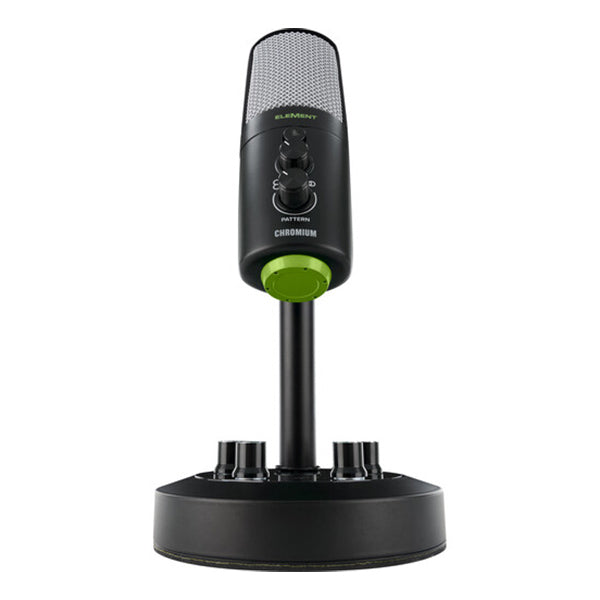 Mackie CHROMIUM Premium USB Condenser Mic Microphone with Built In 2 Channel Mixer