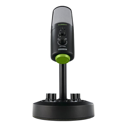 Mackie CHROMIUM Premium USB Condenser Mic Microphone with Built In 2 Channel Mixer