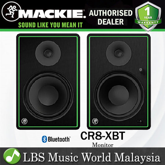 Mackie CR8-XBT 8" Creative Reference Multimedia Studio Speaker Monitor with Bluetooth (CR8XBT CR8 CR8X BT)