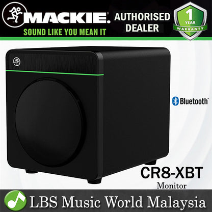 Mackie CR8S-XBT 8" Creative Reference Multimedia Subwoofer Speaker with Bluetooth (CR8SXBT CR8S XBT)