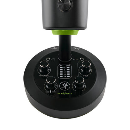 Mackie CHROMIUM Premium USB Condenser Mic Microphone with Built In 2 Channel Mixer