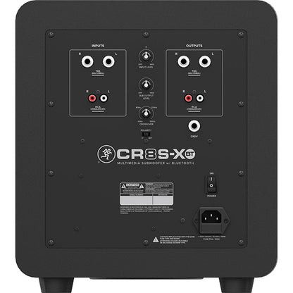 Mackie CR8S-XBT 8" Creative Reference Multimedia Subwoofer Speaker with Bluetooth (CR8SXBT CR8S XBT)