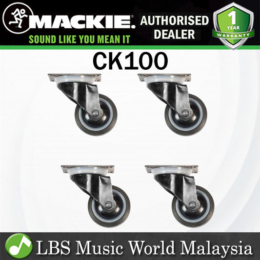 Mackie CK100 Subwoofer Caster Kit for DRM18S+DRM18S P Subwoofer (CK 100)