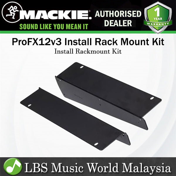 Mackie ProFX12v3 Install Rack Mount Kit Rackmount Kit for the ProFX12v3 12 Channel Sound Mixer (ProFX12v3InstallRackMountKit)