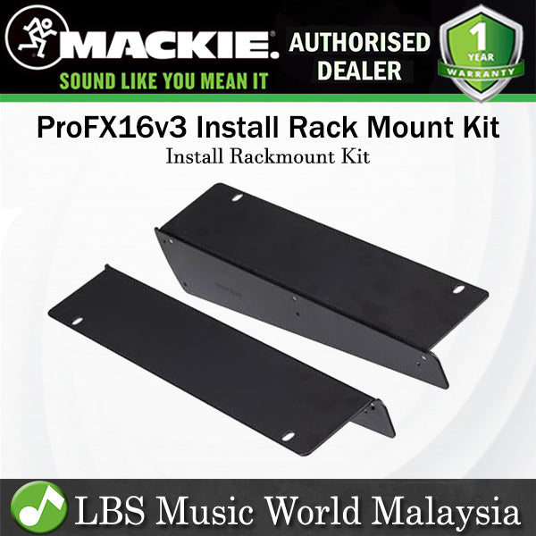 Mackie ProFX16v3 Install Rack Mount Kit Rackmount Bracket Set for ProFX16 Mixer (ProFX16v3)