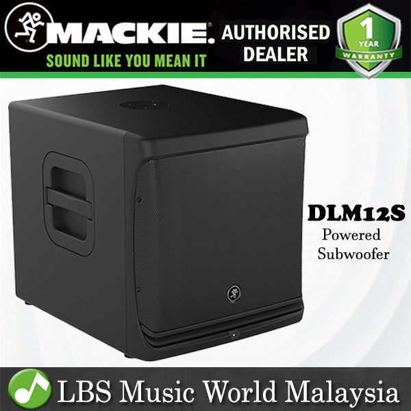 Mackie DLM12S 2000W 12" Power Powered Subwoofer (DLM 12S)