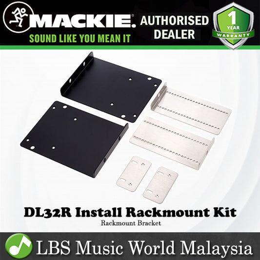 Mackie DL32R Install Rackmount Kit Extended Front and Rear Brackets for DL 32R