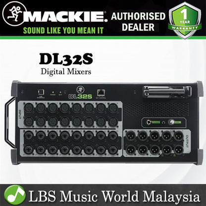 Mackie DL32S 16 Channel Digital Rack Mixer Wireless Wifi (DL 32S DL36)