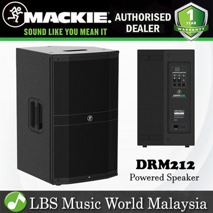 Mackie DRM212 1600W 12" 2 Way Power Speaker Powered Loudspeaker (DRM 212)
