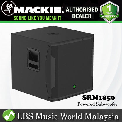 Mackie SRM1850 1600W 18" Power Powered Subwoofer (SRM 1850)