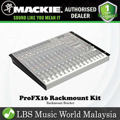 Mackie ProFX16 Rackmount Kit Rackmount Bracket Set for ProFX16v2 and ProFX16