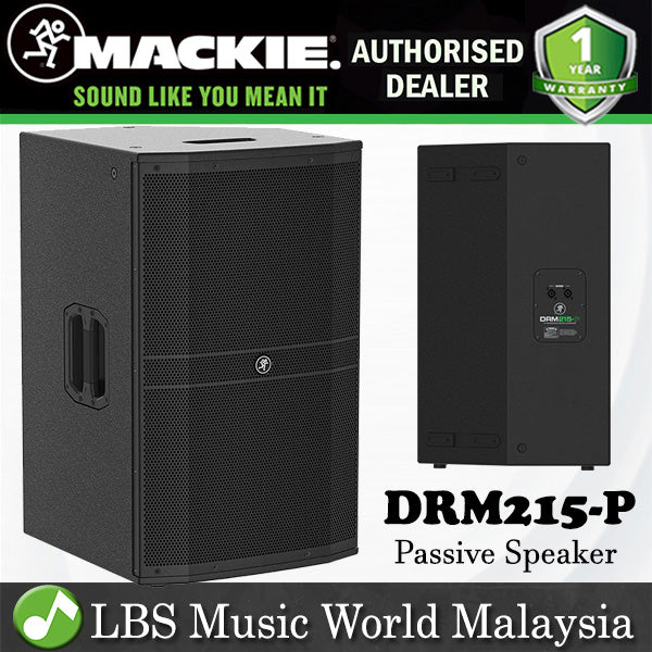 Mackie DRM215-P 1600W 15" Passive Speaker Loudspeaker (DRM215 DRM 215)