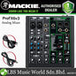 Mackie ProFX6v3 6 Channel Mixer Compact USB Mixers with Effects (Pro FX 6V3 ProFx6 ProFX 6 v3)
