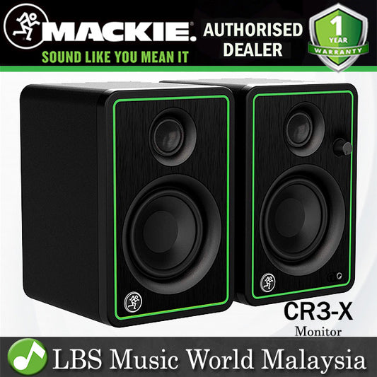 Mackie CR3-X 3" Multimedia Studio Monitors Speaker Personal Monitor Pair (CR3 X CR3X)