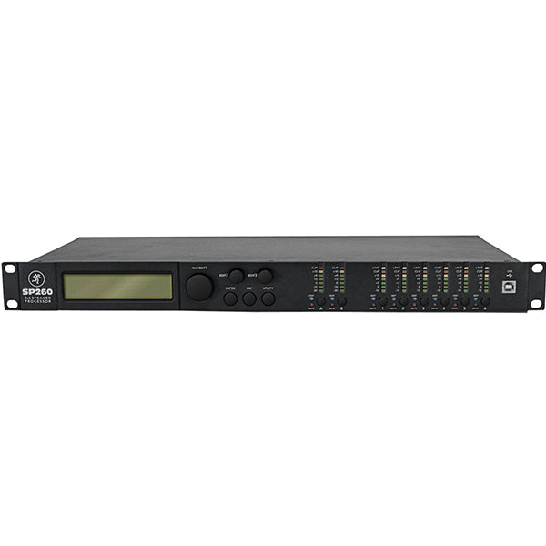 Mackie SP260 2 x 6 Speaker Loudspeaker Processor (SP 260) - LBS