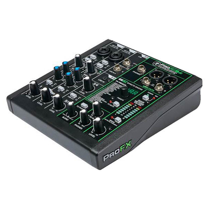 Mackie ProFX6v3 6 Channel Mixer Compact USB Mixers with Effects (Pro FX 6V3 ProFx6 ProFX 6 v3)