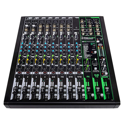 Mackie ProFX12v3 12 Channel Mixer Compact USB Mixers with Effects (Pro FX 12v3  ProFx12 ProFX 12 v3)