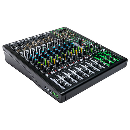 Mackie ProFX12v3 12 Channel Mixer Compact USB Mixers with Effects (Pro FX 12v3  ProFx12 ProFX 12 v3)