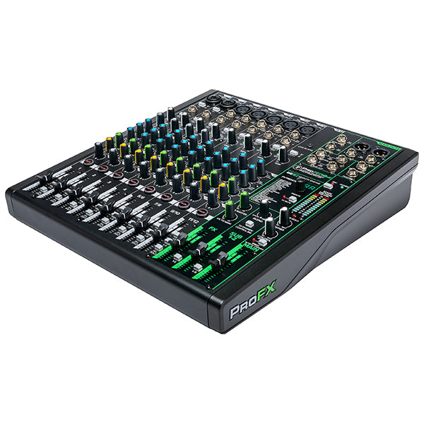 Mackie ProFX12v3 12 Channel Mixer Compact USB Mixers with Effects (Pro FX 12v3  ProFx12 ProFX 12 v3)