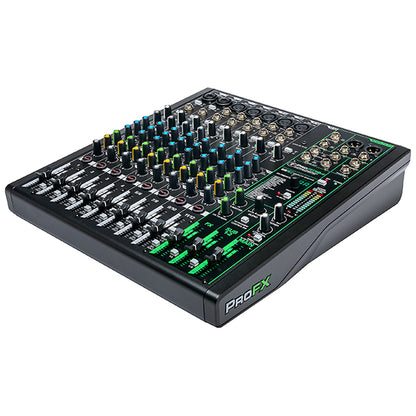 Mackie ProFX12v3 12 Channel Mixer Compact USB Mixers with Effects (Pro FX 12v3  ProFx12 ProFX 12 v3)