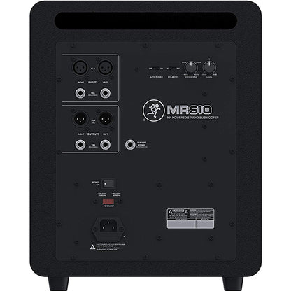 Mackie MRS10 10" 120W Active Powered Studio Monitor Subwoofer Speaker (MRS 10)