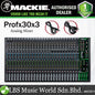 Mackie ProFX30v3 30 Channel Mixer Compact USB Mixers with Effects ( Pro FX 30V3 ProFx30 ProFX 30 v3)