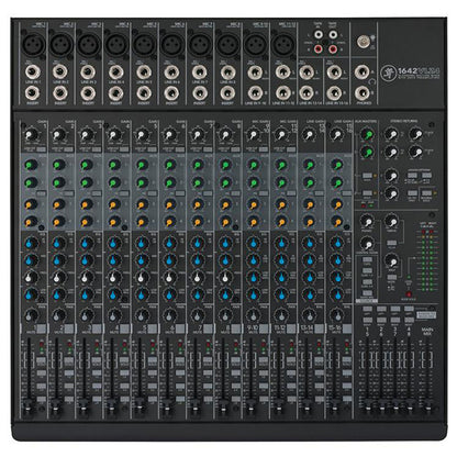 Mackie 1642VLZ4 16 Channel Mixer Analog Compact Mixers With Onyx (1642 VLZ4)