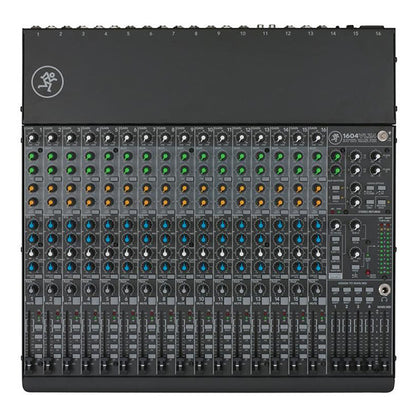 Mackie 1604VLZ4 16 Channel Mixer Analog Compact Mixers With Onyx (1604 VLZ4)