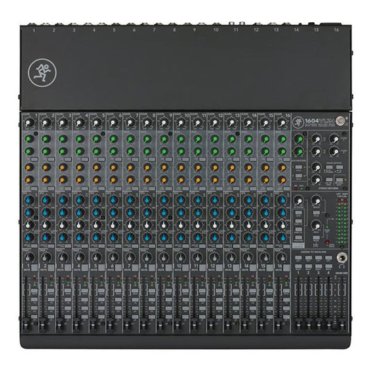 Mackie 1604VLZ4 16 Channel Mixer Analog Compact Mixers With Onyx (1604 VLZ4)