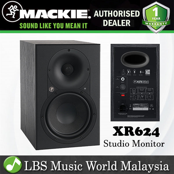 Mackie XR624 6.5" Powered Studio Monitor Speaker Personal Speaker (XR 624)