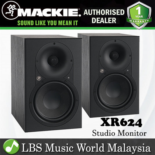 [Not Available] Mackie XR624 6.5" Powered Studio Monitor Speaker Personal Speaker Pair (XR 624)