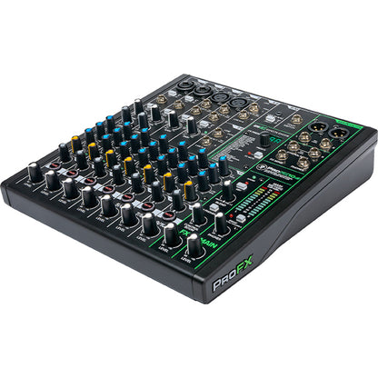 Mackie ProFX10v3 10 Channel Mixer Compact USB Mixers with Effects (Pro FX 10V3 ProFx10 ProFX 10 v3)