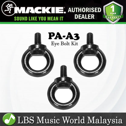 Mackie PA-A3 Eyebolt Kit for DLM Series DLM12 & DLM8 (PAA3)