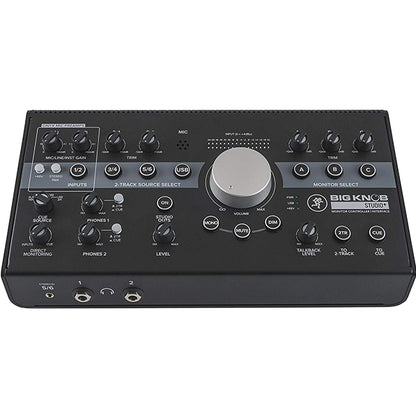 Mackie Big Knob Studio+ 4 X 3 Studio + Speaker Monitor Controller USB Audio Interface