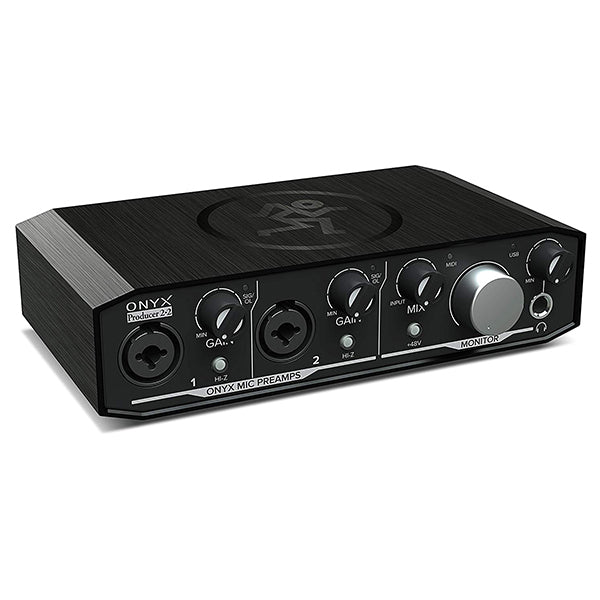 Mackie Onyx Producer 2-2 USB Audio Interface 2 in 2 out Mac & PC