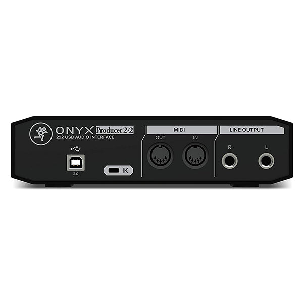 Mackie Onyx Producer 2-2 USB Audio Interface 2 in 2 out Mac & PC