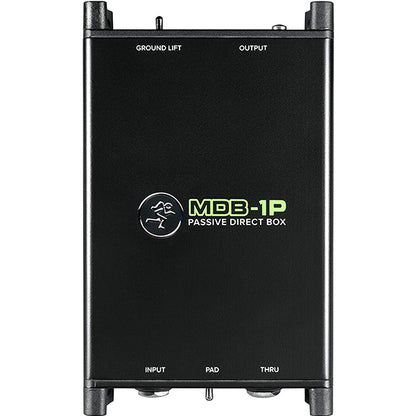 Mackie MDB-1P 1 Channel Passive Direct Box DI Box (MDB 1P)